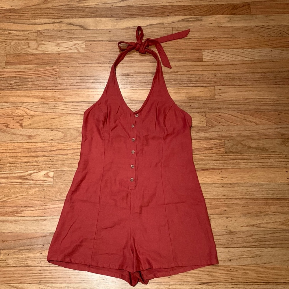 Halter romper (Sky and Sparrow)